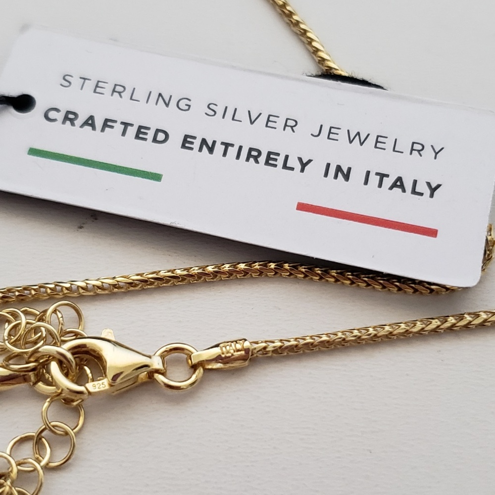 Made in Italy 925 Sterling Silver Necklace - Picture 6 of 7